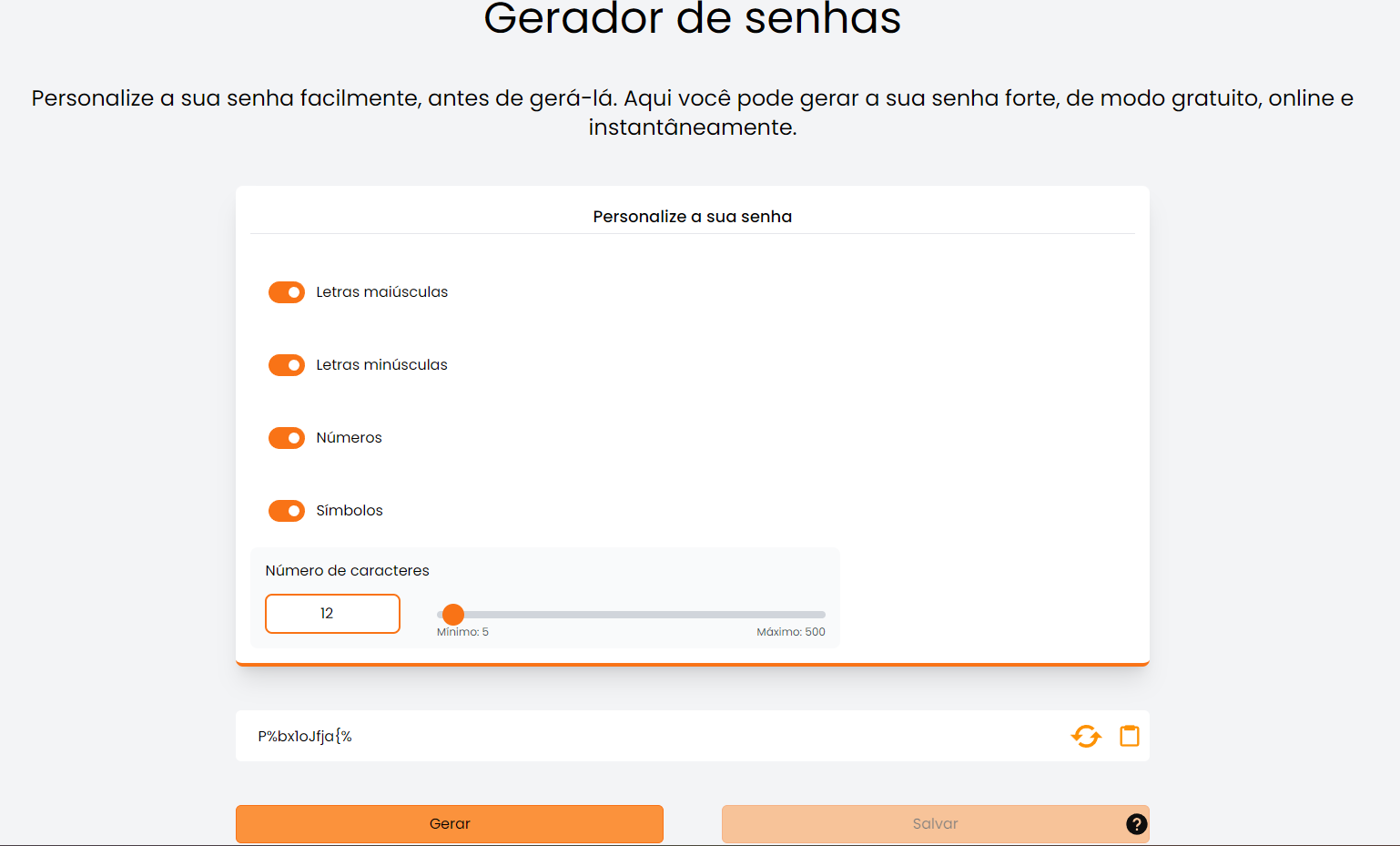 ReactivePass – Gerenciador e Gerador de Senhas